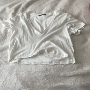 brandy melville white shirt